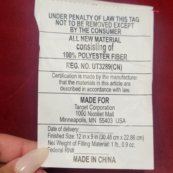 New THRESHOLD Large Decorative Pumpkin Shaped Velvet Pillow - Picture 14 of 17